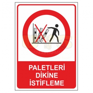 Paletleri Dikine İstifleme Levhası