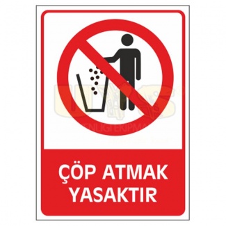 Çöp Atmak Yasaktır