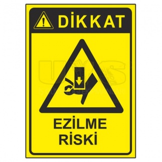 Ezilme Riski Levhası