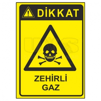 Zehirli Gaz Levhası