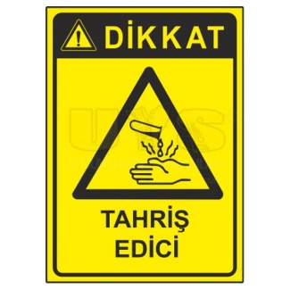 Tahriş Edici Levhası