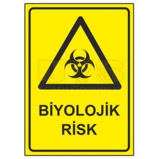 Biyolojik Risk Levhası