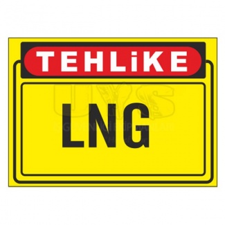 Tehlikeli Madde Lng Levhası