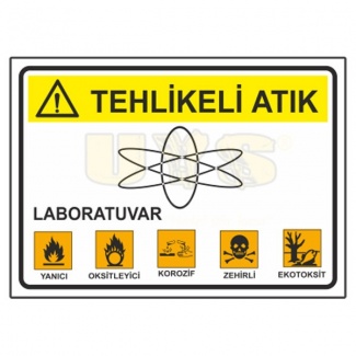 Tehlikeli Atık Laboratuvar Levhası