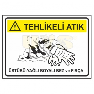 Tehlikeli Atık Levhası