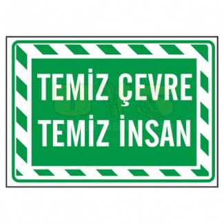 Temiz Çevre Levhası