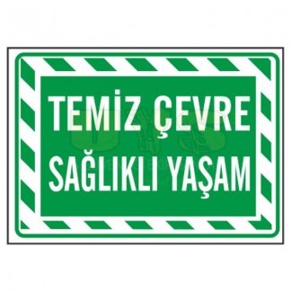 Temiz Çevre Levhası