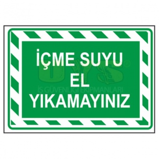 İçme Suyu Levhası