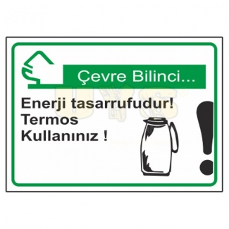 Enerji Tasarrufudur Levhası