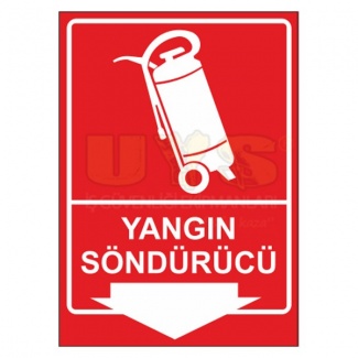 Yangın Söndürücü Levhası