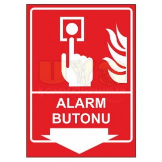 Alarm Butonu Levhası