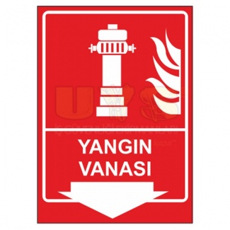 Yangın Vanası Levhası