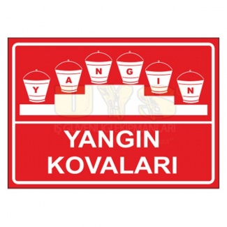 Yangın Kovaları Levhası