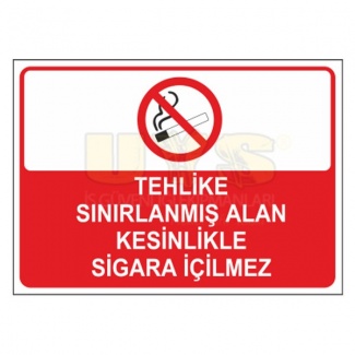 Tehlike Sınırlanmış Alan Levhası