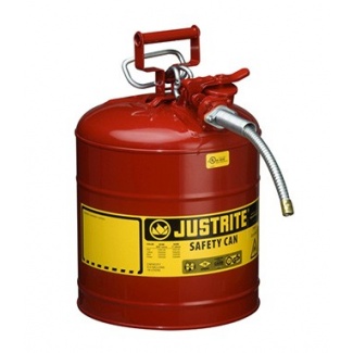 Justrite 7250130 Hortumlu 19 Litre Çelik Emniyetli Kap