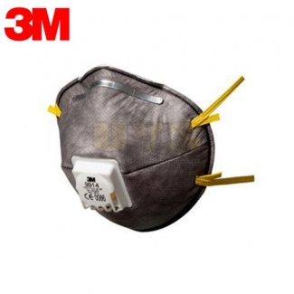 3M 9914 Düşük Seviyede Kokular için Maske (Ventilli)