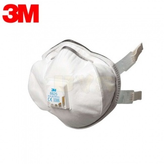 3M 8825 Toz Sis Metal Dumanı Maskesi (Ventilli)