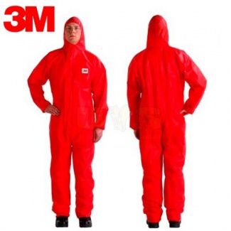 3M 4515 Kırmızı Genel Kullanım İş Tulumu