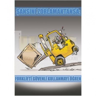 Şansını Zorlamaktansa Forklifti Posteri