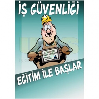 İş Güvenliği Eğitimle Posteri