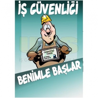 İş Güvenliği Benimle Posteri