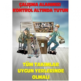 Çalışma Alanınızı Kontrol Posteri