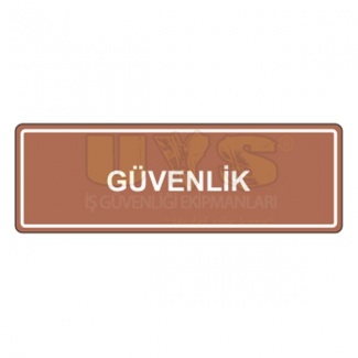 Güvenlik Levhası