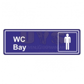 Wc Bay Levhası