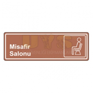 Misafir Salonu Levhası