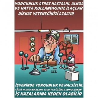 Yorgunluk, Stres Hastalık Posteri