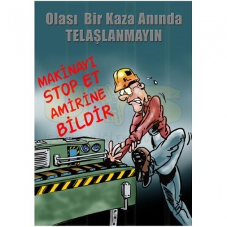 Olası bir Kaza Anında Telaşlanmayın Posteri