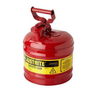 Justrite 7120100 7,5 Litre Çelik Emniyetli Kap