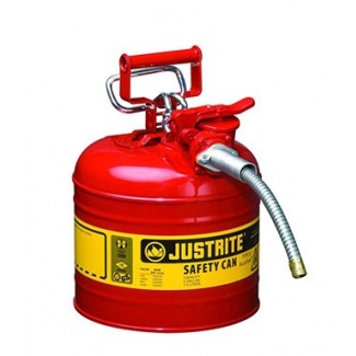 Justrite 7220120 Hortumlu 8 Litre Çelik Emniyetli Kap