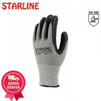 Starline Nitril Naylon İş Eldiven E-46 GS