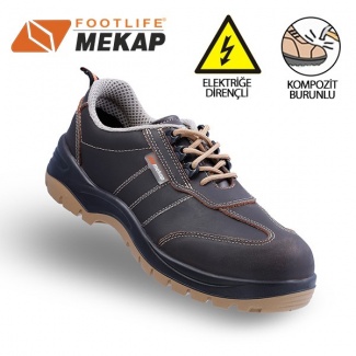 Mekap Policap 230-04 Kahve S2 SRC Elektrikçi Ayakkabısı