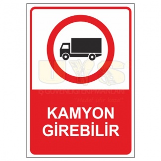 Kamyon Girebilir Levhası