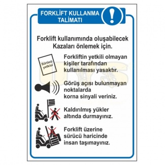 Forklift Kullanma Talimatı