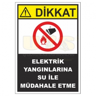 Elektrik Yangınlarına Su ile Müdahale Etme