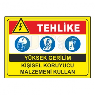 Tehlike Yüksek Gerilim