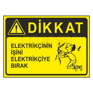 Elektrikçinin İşini Elektrikçiye Bırak