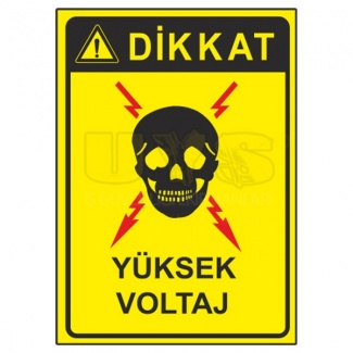 Dikkat Yüksek Voltaj