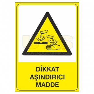 Dikkat Aşındırıcı Madde