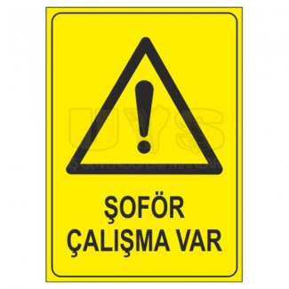 Şoför Çalışma Var