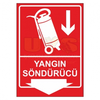 Yangın Söndürücü Levhası