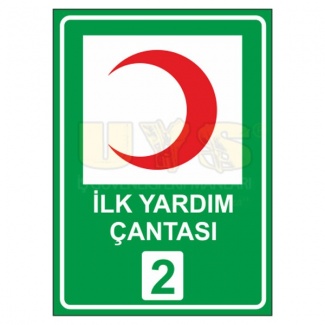 İlk Yardım Çantası 2 Levhası