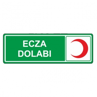 Ecza Dolabı Levhası