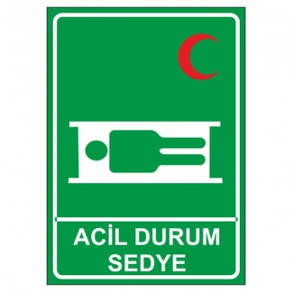 Acil Durum Sedye Levhası