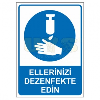 Ellerinizi Dezenfekte Edin