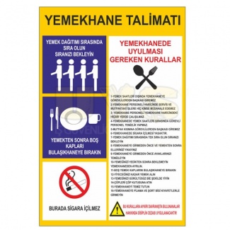 Yemekhane Talimatı