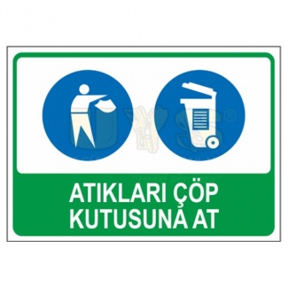 Atıkları Çöp Kutusuna At